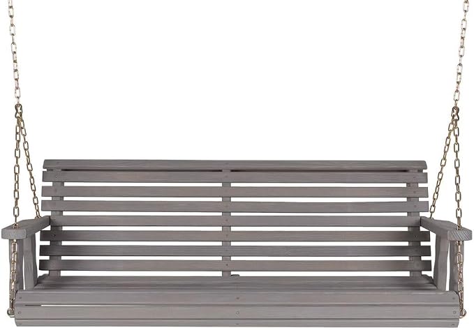 Amish Casual Heavy Duty 800 Lb Roll Back Treated Porch Swing - Image 2