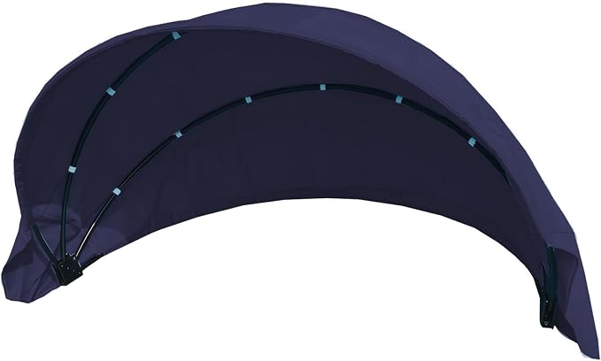 Patio Round Daybed Replacement Canopy, Retractable Top Cover by Unknown