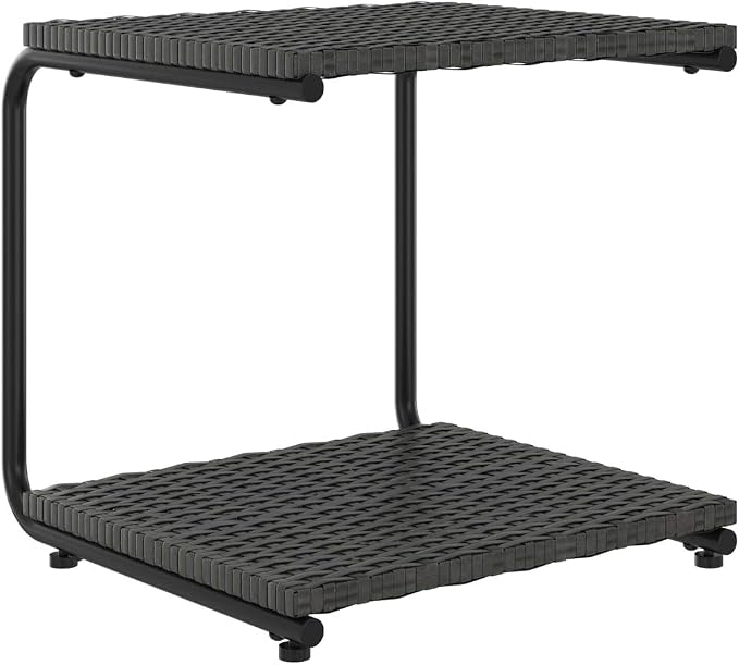 2 Person Garden Sun Bed Patio Furniture Outdoor Daybed - Image 7