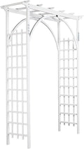 VINGLI 85in Wooden Arbor, Wedding Arch by VINGLI