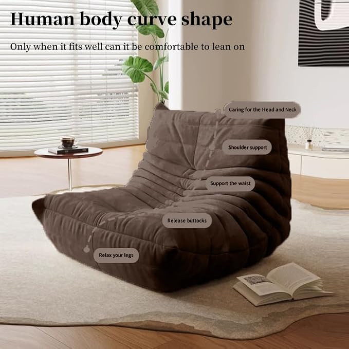 Bean Bag Chair - Memory Foam Bean Bag Chair - Image 6