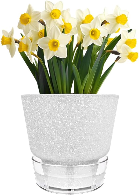 2024 Upgraded 5 Pack 6-Inch Self-Watering Planter Pots - Image 9