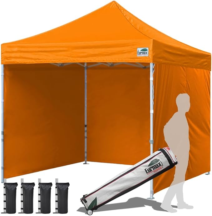 Eurmax USA 10'x10' Pop-up Canopy Tent Commercial Instant Canopies by Eurmax