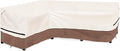 okcool Outdoor Sectional Sofa Cover Waterproof-L-Shaped Patio Furniture Covers by Okcool