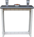 Single Bar Deep Grey Top & Warm Grey Base Ideal by LeisureAccents