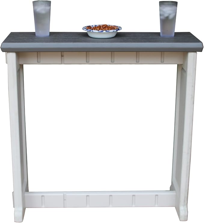 Single Bar Deep Grey Top & Warm Grey Base Ideal by LeisureAccents