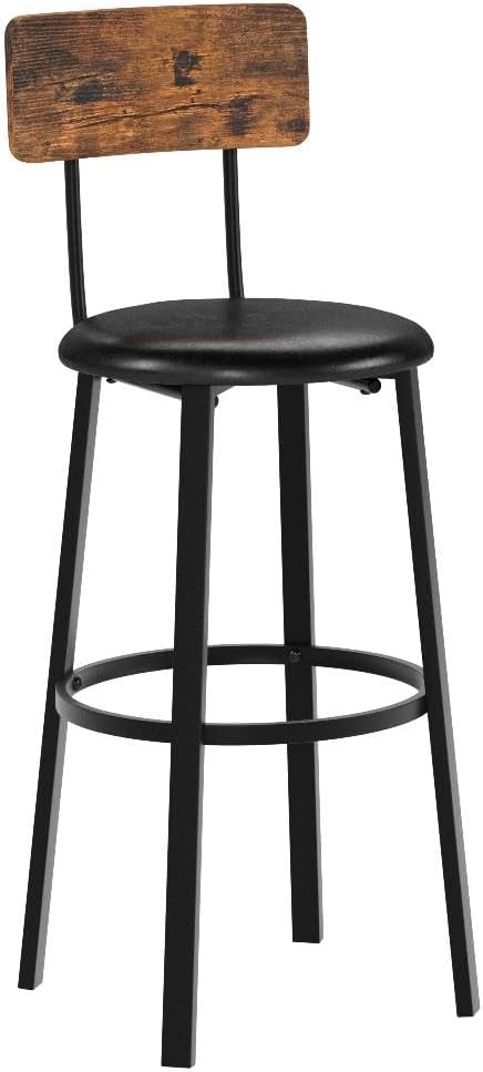 VASAGLE Bar Stools, 29.7 Inches Barstools - Image 4