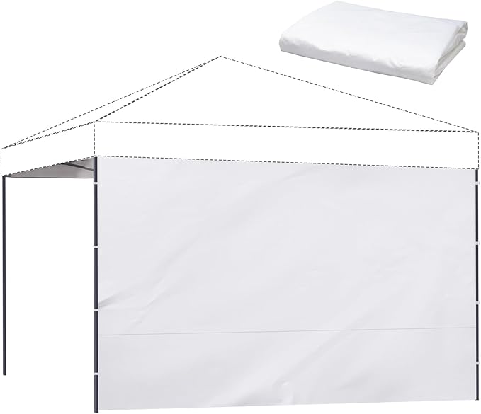 10x10ft Canopy Sidewall 1 PC Waterproof Wall Panel Replacement by Unknown