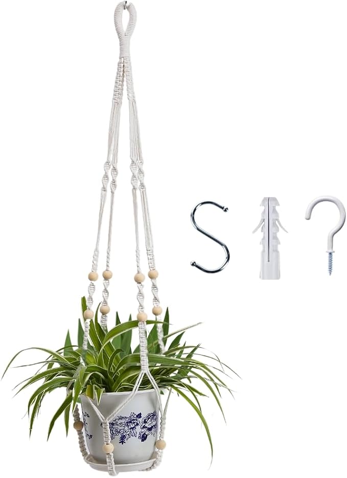 feedee Macrame Plant Hanger, Hanging Planters by Feedee
