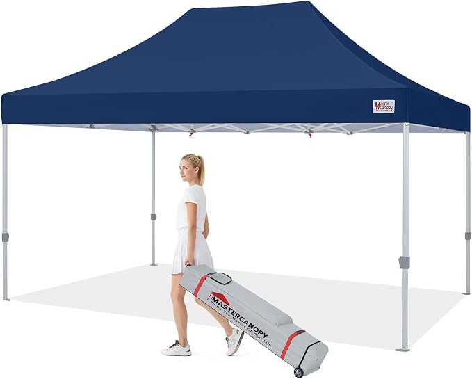 MASTERCANOPY Pop Up Canopy Tent Commercial Grade 10x15 Instant Shelter by MASTERCANOPY