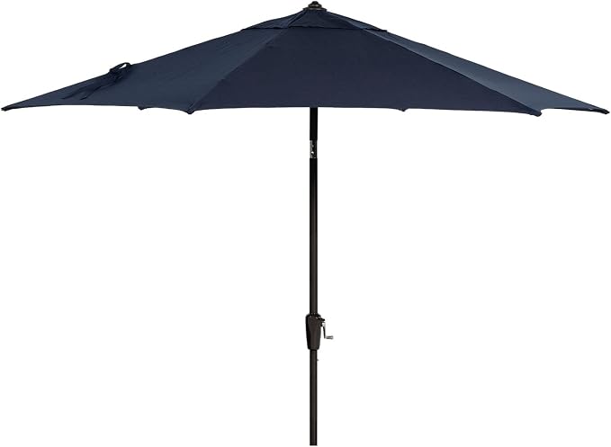 Hanover Montclair 9' Market Outdoor Umbrella, All-Weather, Crank Lever by Hanover