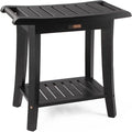 Bamboo Shower Bench Inside Shower Stool by Unibambou