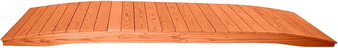 12 FT CEDAR Amish Made Pinewood Heavy Duty Garden Bridge by Unknown