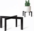 IZIDDO 4 Pack Plant Stand Indoor Outdoor, Metal Mid-Century Pot Stand, Modern by IZIDDO