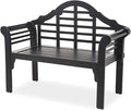 Plow & Hearth Weatherproof Lutyens Eucalyptus Wood Garden Bench | Foldable by PlowHearth