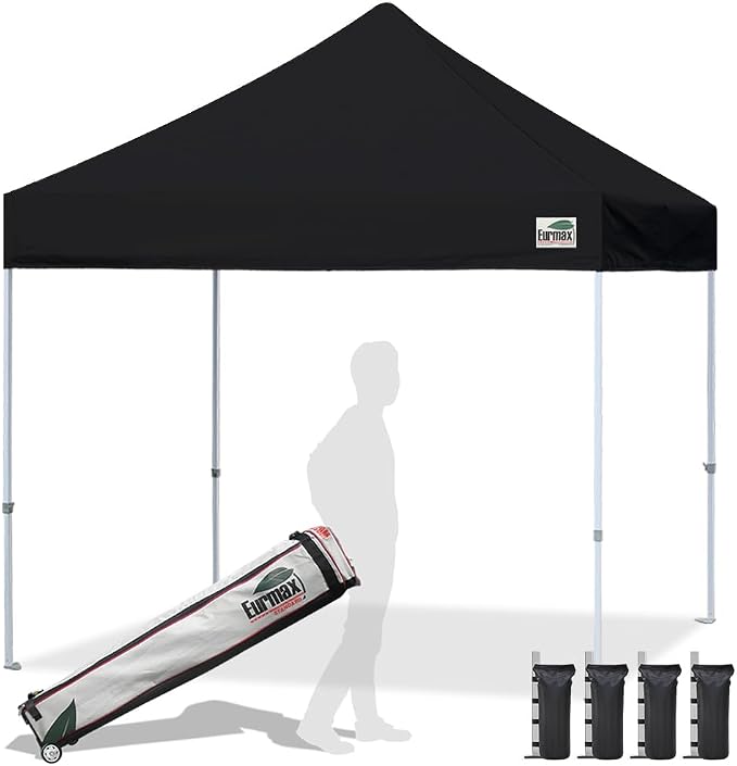 Eurmax USA Standard 10x10ft Patio Pop Up Canopy Tent by Eurmax