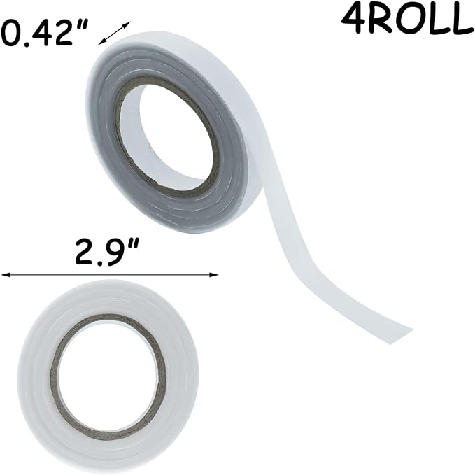 HEVSTIL 4 Rolls Stretchable Garden Tie Tape – 3/7-Inch x 82ft Polyethylene - Image 2