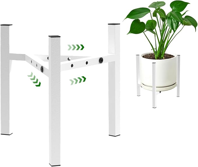 Aripark Plant Stand Indoor Adjustable, Metal Modern Plant Stands, Heavy Duty by Airpark