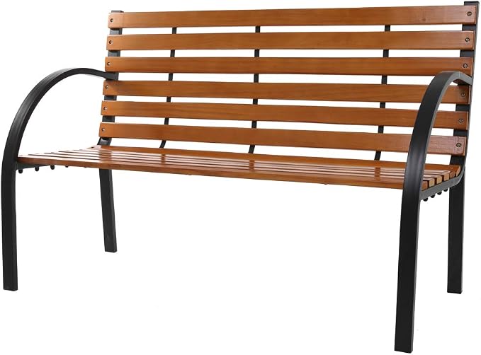 Patio Bench, Outdoor Garden Bench Park Bench, Patio Bench Chair - Image 4