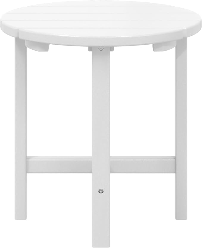 WestinTrends Dylan Adirondack Round Outdoor Side Table by WestinTrends