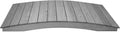 6 FT Grey Amish Made Pinewood Heavy Duty Garden Bridge by Unknown