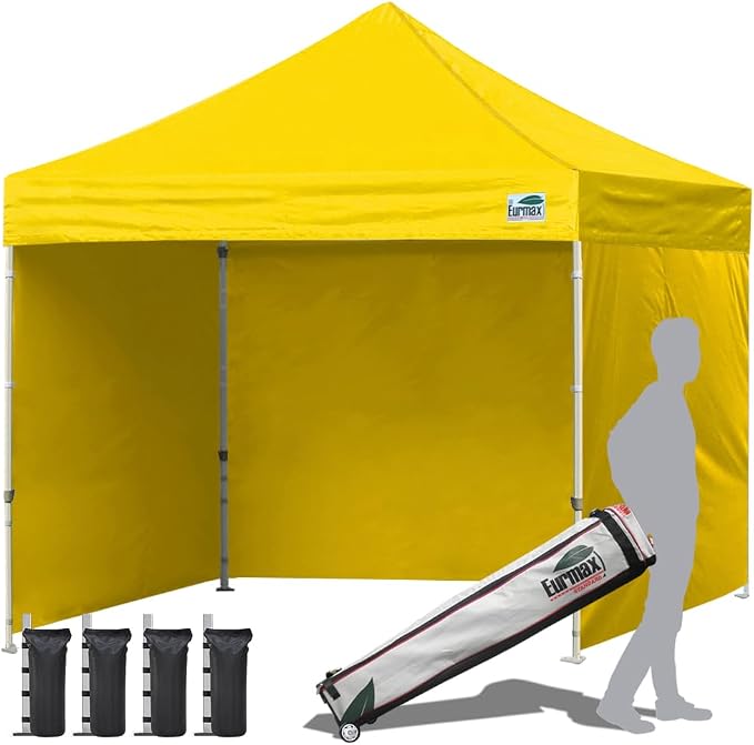 Eurmax USA 10'x10' Pop-up Canopy Tent Commercial Instant Canopies by Eurmax