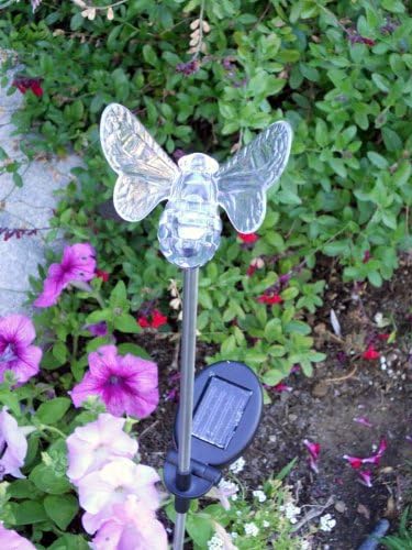 Solar Garden Stake Lights with Color Changing LED or Regular White LED by Ntertainment+House