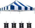 Eurmax USA New 10x10 Pop Up Canopy Replacement Canopy Tent Top Cover, Instant by Eurmax