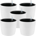 5 Pack 7 Inch Self Watering Planter by HEIHAK