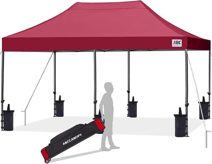 ABCCANOPY Patio Pop Up Canopy Tent 10x20 Commercial-Series by ABCCANOPY
