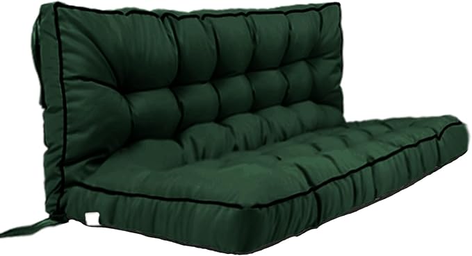 Outside Benches Cushion with Backrest, Thicken Waterproof Swing Cushions 2/3 by Unknown