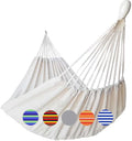 Brazilian Double Hammock 2 Person 330X150cm Load 500Pound Cotton Hammock by GOCAN