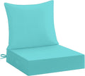 downluxe 24x24 Outdoor Chair Cushions, Waterproof Fade Resistant Patio by Downluxe