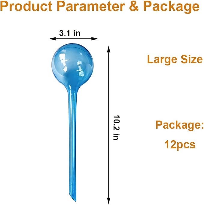 MOONSOUND 12pcs Plant Watering Globes - Image 5