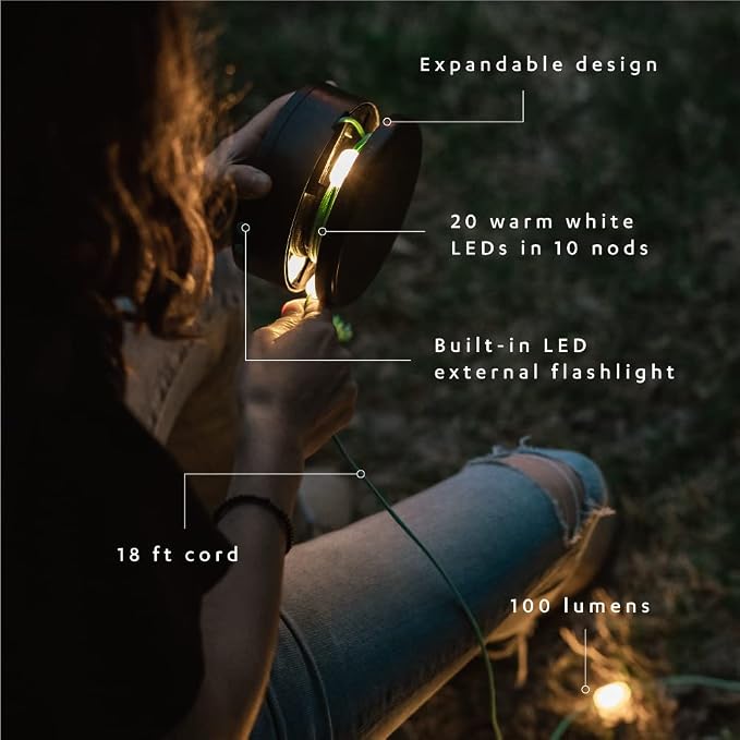 MPOWERD Luci Solar String Lights: Rechargeable via Solar and USB, Power Bank - Image 5