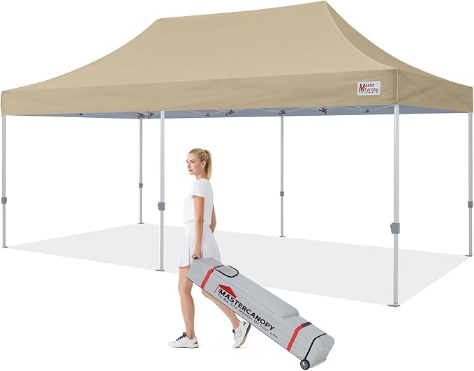 MASTERCANOPY Pop Up Canopy Tent Commercial Grade 10x20 Instant Shelter by MASTERCANOPY
