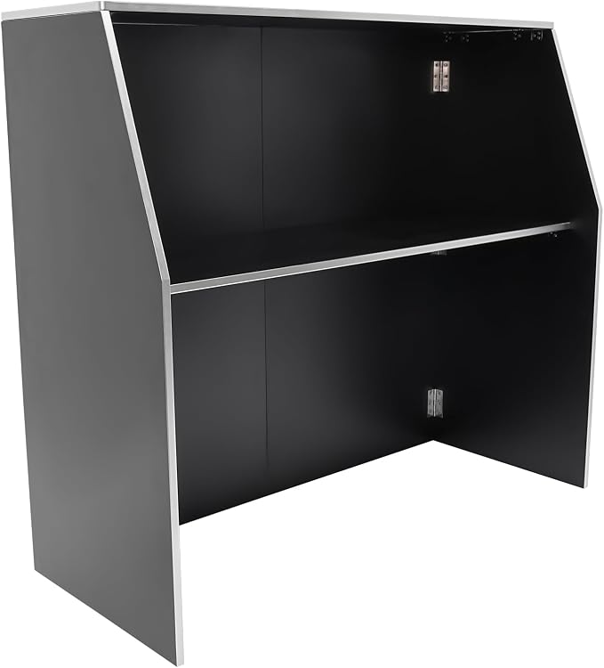 43''*48''*20'' Portable Event Bar, Folding Party Counter Mobile Drink Table by Unknown