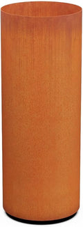 PLANTERCRAFT Corten Steel Metal Planter Box, Round Sizes, Modern Garden Steel by Plantercraft