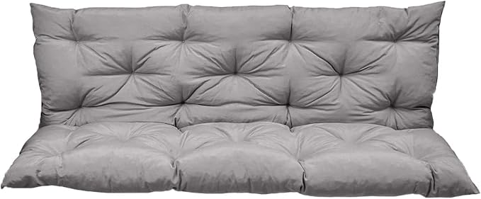 Outside Benches Cushion with Backrest, Thicken Waterproof Swing Cushions 2/3 by Unknown
