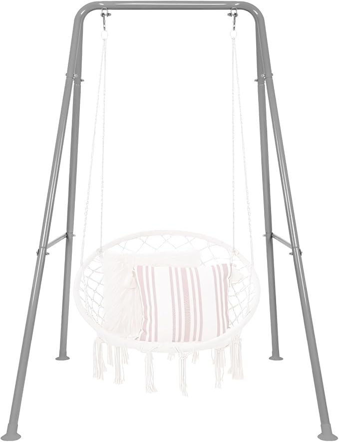 Hammock Chair Stand, Heavy-Duty A-Frame Metal Swing Stand by AUTOKAKUM