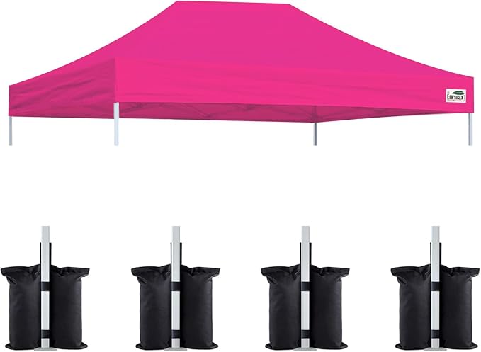 Eurmax USA Pop Up Canopy Top Gazebo Tent Cover Replacement Top Only, Bonus 4PC by Eurmax