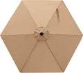 MASTERCANOPY Patio Umbrella 7.5 ft Replacement Canopy by MASTERCANOPY