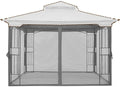 MASTERCANOPY Patio Gazebo Mosquito Netting Screen Walls by MASTERCANOPY