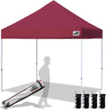 Eurmax USA 8'x8' Pop Up Canopy Tent Commercial Instant Canopies by Eurmax