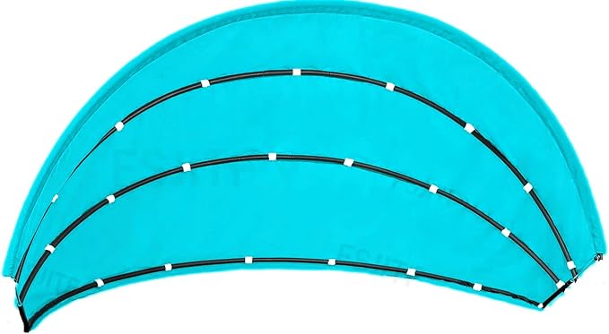 Outdoor Furniture 66in Round Daybed Retractable Canopy Replacement Cover by FSJITF