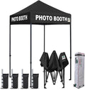 Eurmax USA Printed 5x5 Pop Up Canopy Tent Commercial Instant Canopies by Eurmax