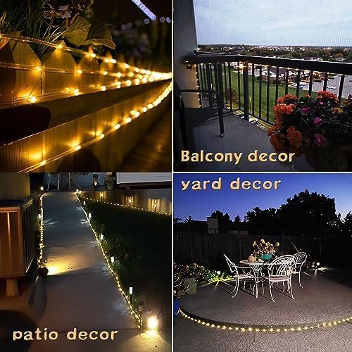 Solar Rope Light 3 Pack 39 FT 100 LEDs IP65 Waterproof Outdoor LED ‎Solar - Image 7