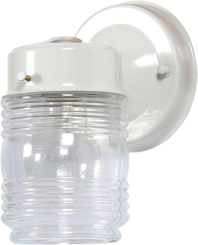 Design House Jelly Jar 1-Light Outdoor Wall Light by DesignHouse