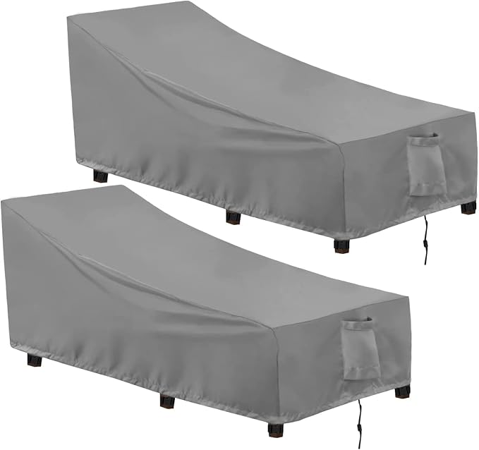 OutdoorLines Outdoor Waterproof Patio Chaise Lounge Chair Cover by OutdoorLines
