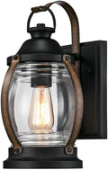 Westinghouse 6335100 Canyon One-Light Outdoor Wall Fixture, Textured Black and by WestinghouseLighting
